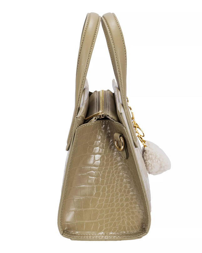David Jones Crocodile Pattern Handbag