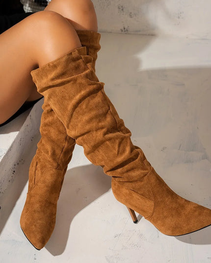 Point Toe Stiletto Boots