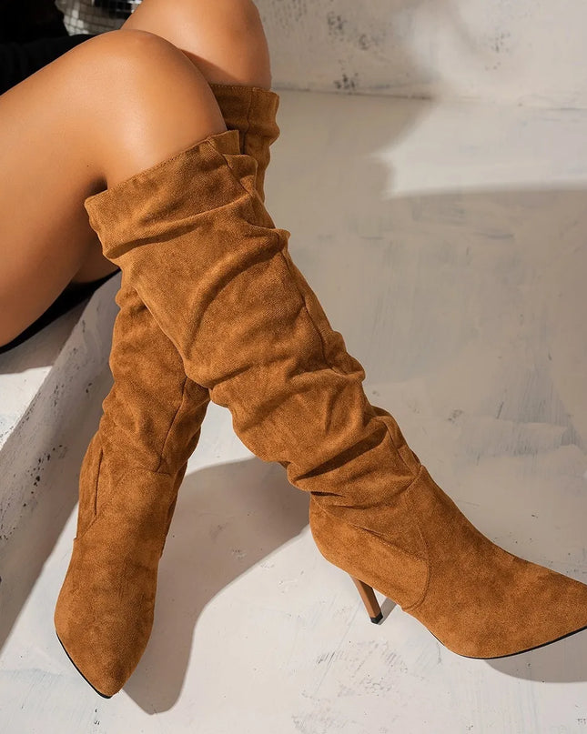 Point Toe Stiletto Boots