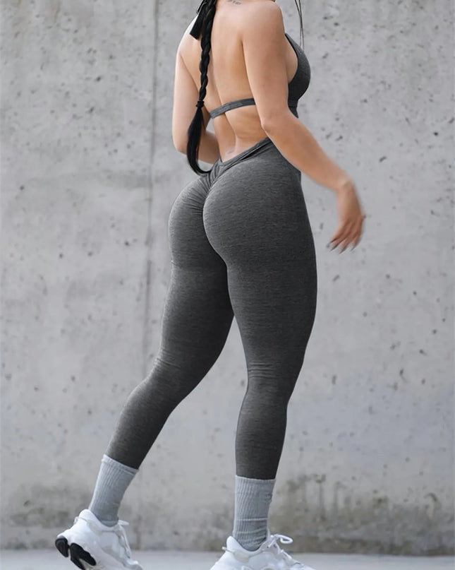 Seamless Active Workout Jumpsuit 