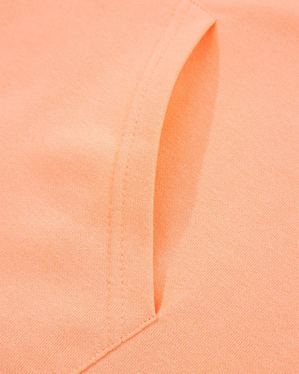 Plaid Floral Patchwork Kangaroo Pocket Hoodie