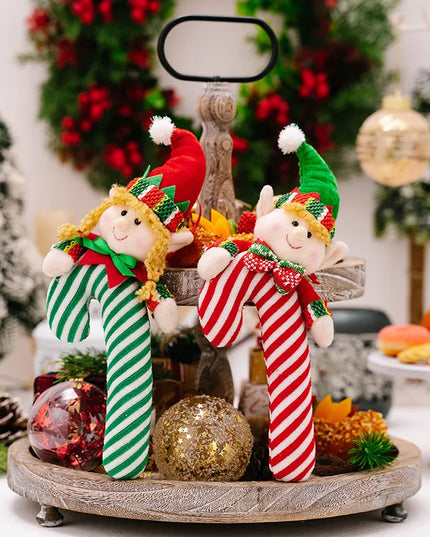 Christmas Candy Cane Hanging Ornament