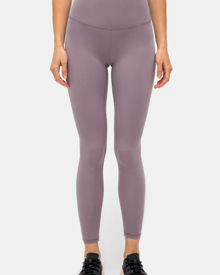 Millennia Invisible Pocket Sports Leggings Pink Purple