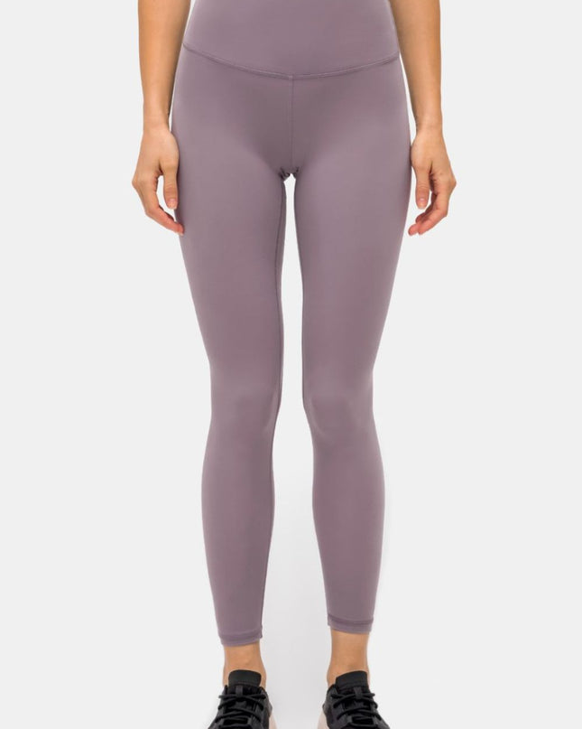 Millennia Invisible Pocket Sports Leggings Pink Purple