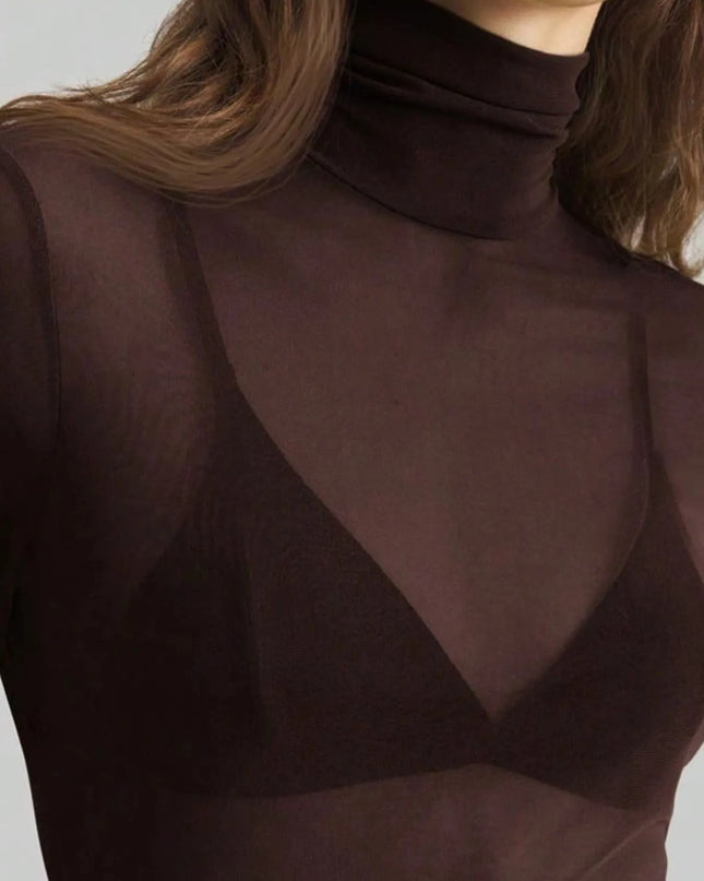 Turtleneck Long Sleeve Top