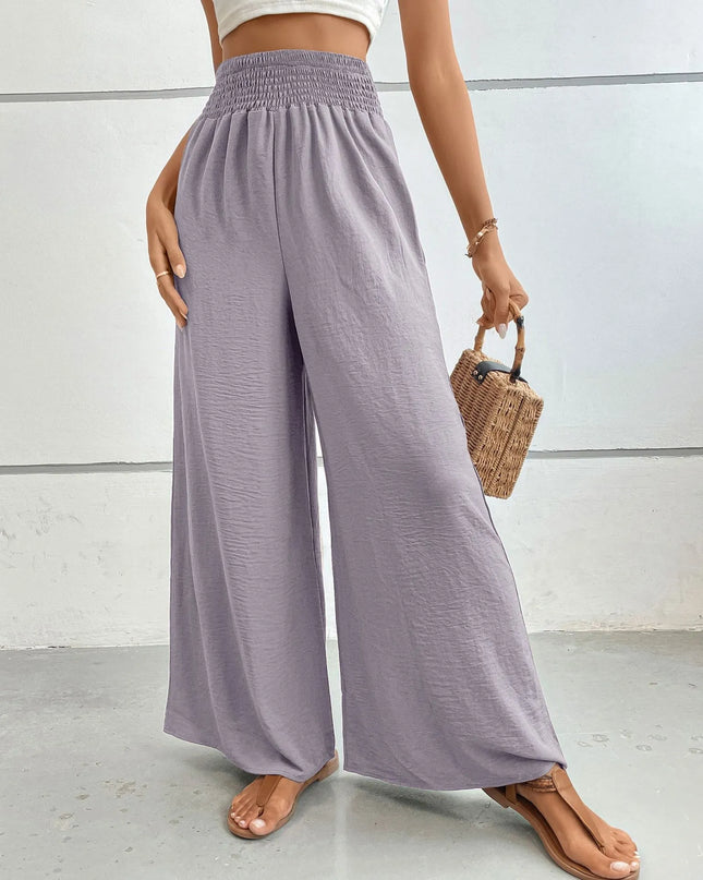 High-Waisted Wide Leg Pants