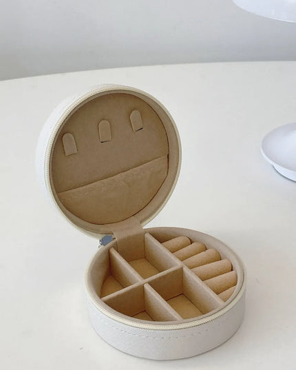 PU Leather Jewelry Storage Box
