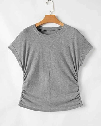 Round Neck Short Sleeve T-Shirt