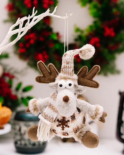 Pointed Hat Doll Hanging Ornament Style B One Size