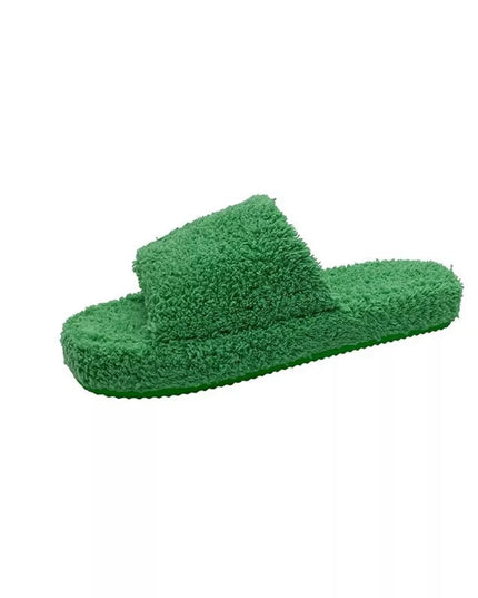 Open Toe Platform Slippers