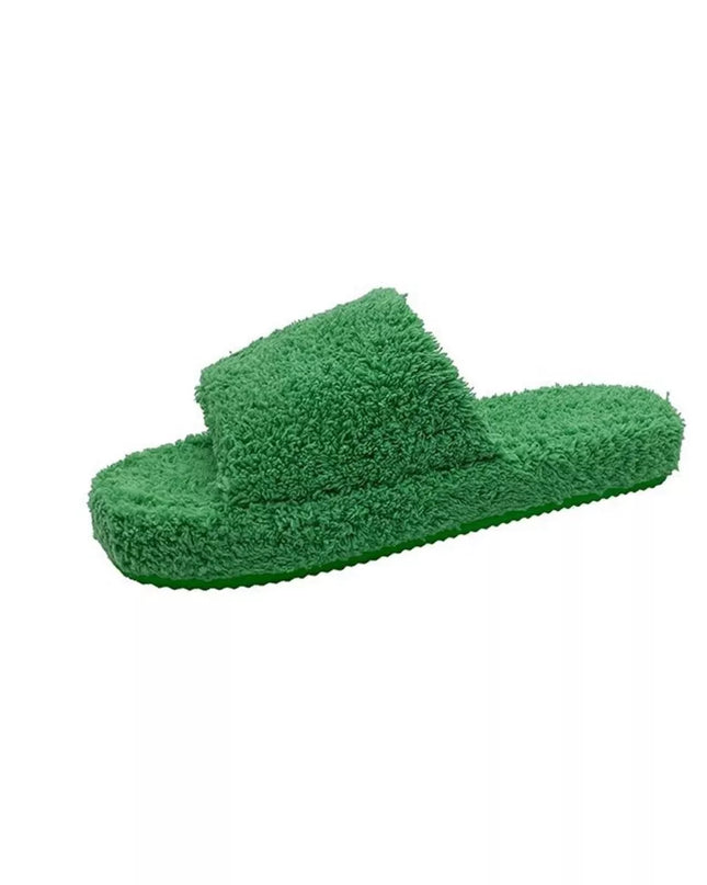 Open Toe Platform Slippers