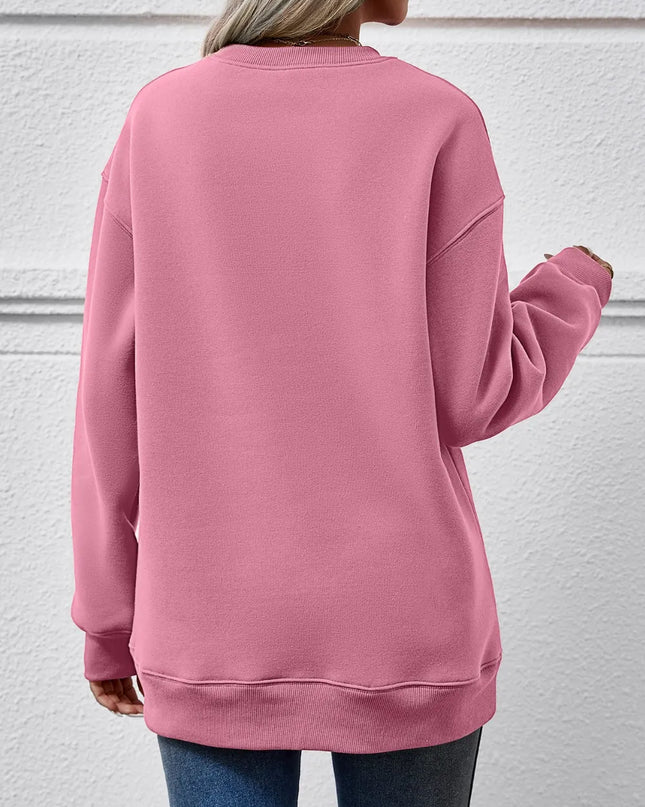 MERRY CHRISTMAS Dropped Shoulder Sweatshirt