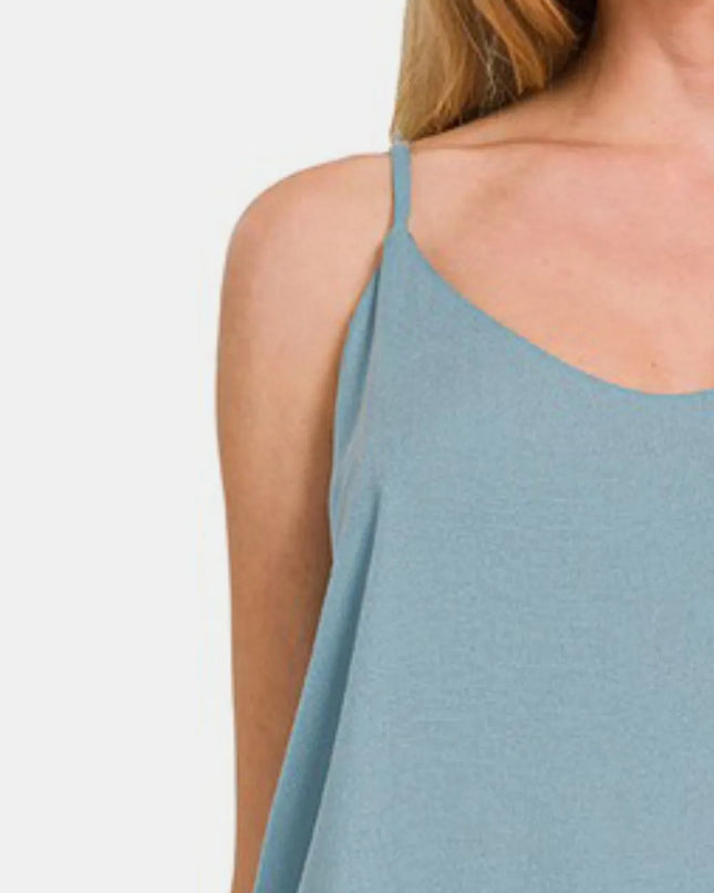 Zenana Two Layered Spaghetti Strap Cami