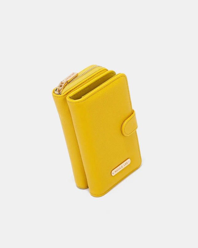 Nicole Lee USA 2 Piece Phone Case Crossbody Wallet 