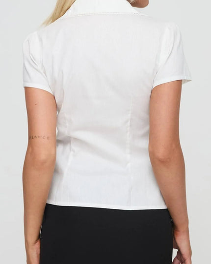 Short Sleeve Button-Up Shirt