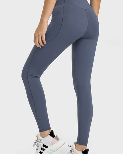 Millennia V-Waist Yoga Leggings with Pockets