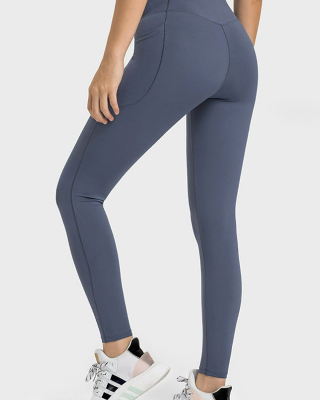 Millennia V-Waist Yoga Leggings with Pockets