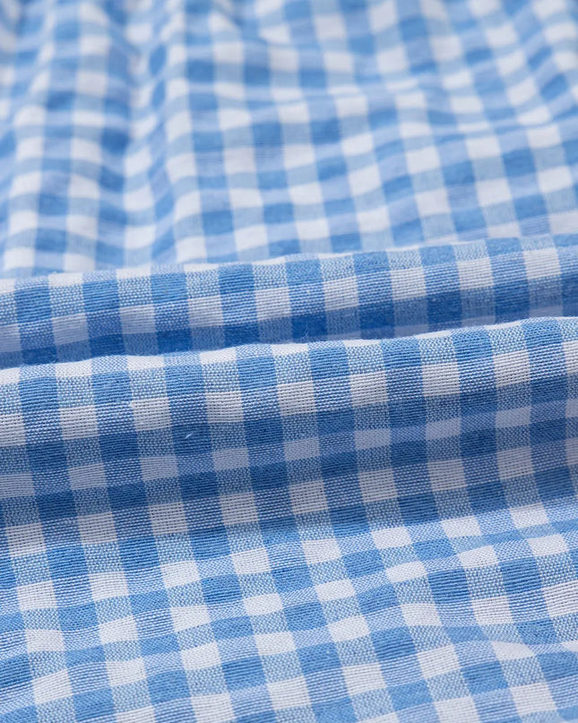 Plaid Gingham High Waist Shorts