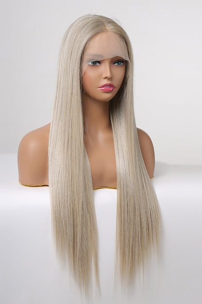 13*2" Lace Front Wigs Synthetic Long Straight 27" 150% Density 