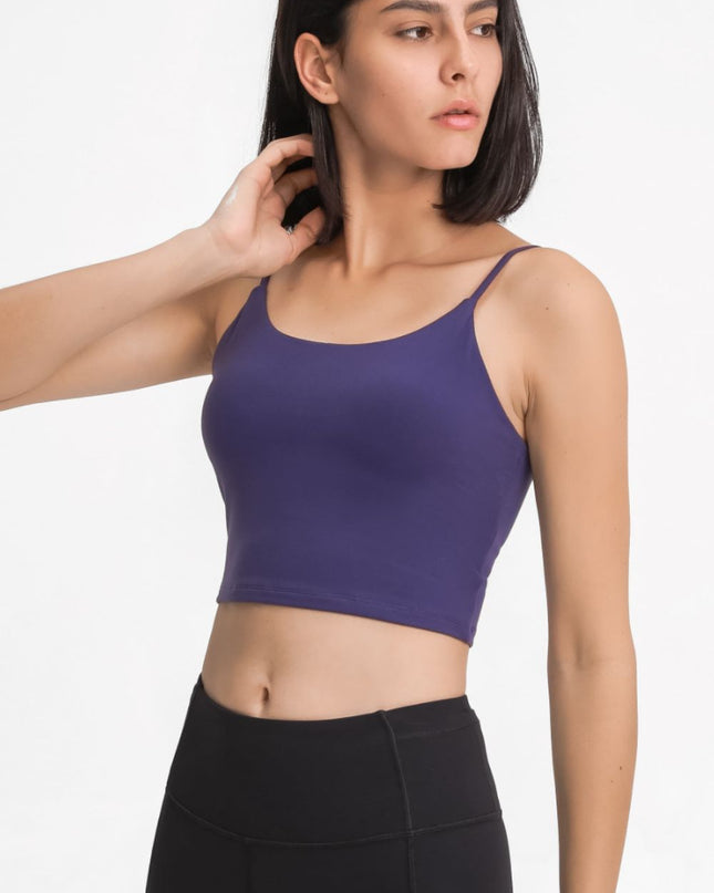 Millennia Feel Like Skin Scoop Neck Sports Cami