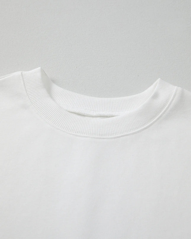 Floral Print Long Sleeve Sweatshirt