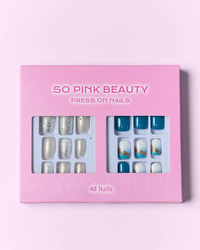 SO PINK BEAUTY Press On Nails 2 Packs
