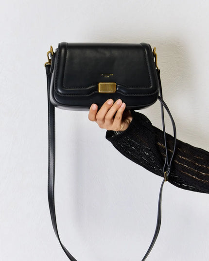 David Jones PU Leather Crossbody Bag