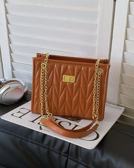 PU Leather Crossbody Bag 