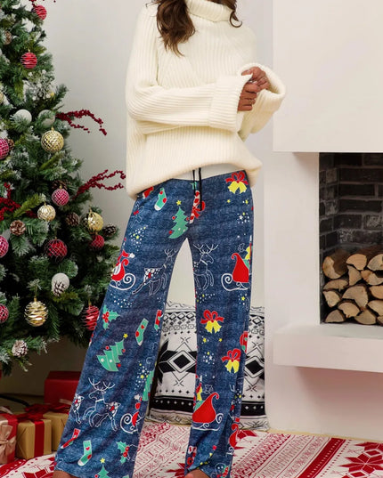 Christmas Straight Leg Pants
