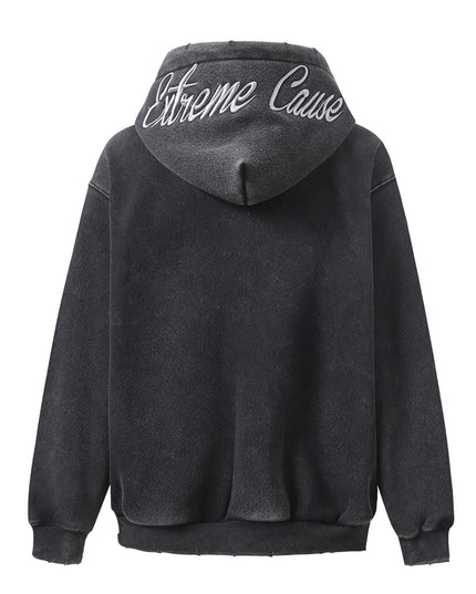 Men's Zip-Up Long Sleeve Hooded Jacket