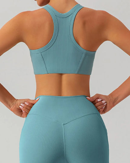 Round Neck Racerback Active Tank 