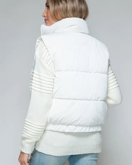 Snobbish Fine Fur Lining Quilted Vest