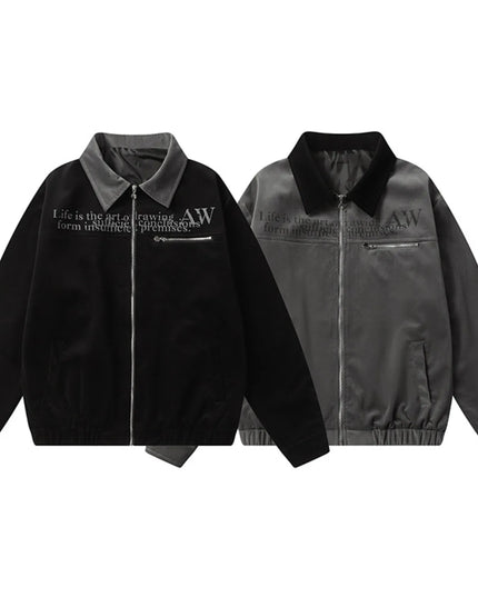 Men's Zip Up Long Sleeve Jacket