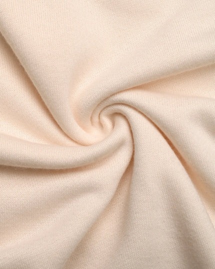 Sequined Bow Round Neck Sweatshirt