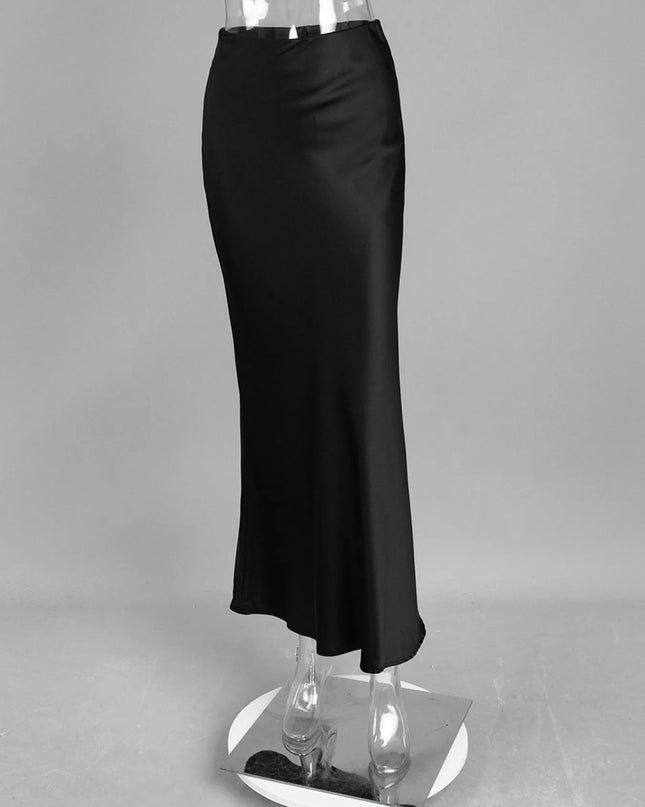 High-Waisted Maxi Skirt
