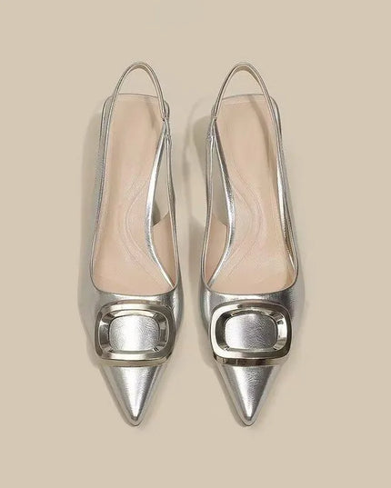 Slingback Pointed Toe Pumps 