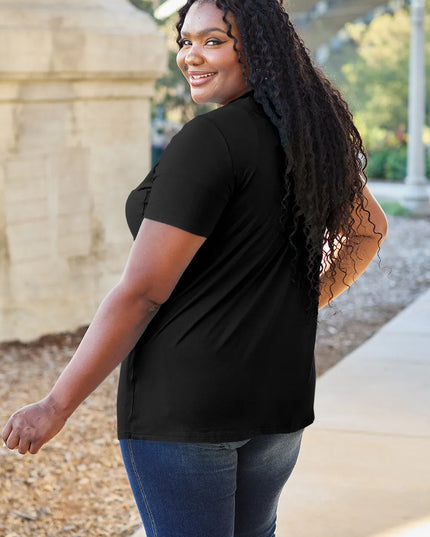 Basic Bae Bamboo Full Size V-Neck Short Sleeve T-Shirt