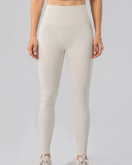 High Waist Wide Waistband Active Leggings 