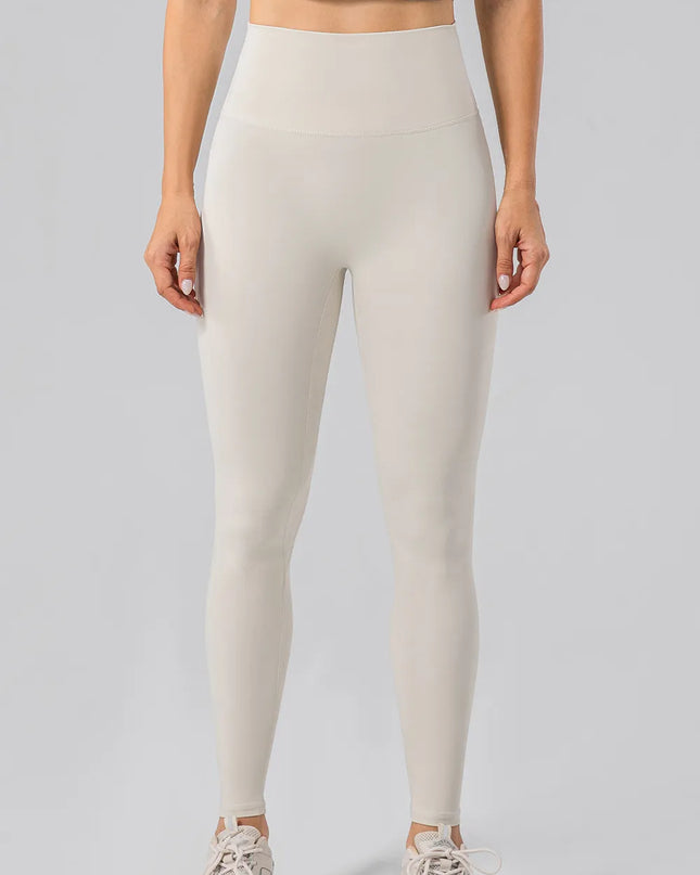 High Waist Wide Waistband Active Leggings 