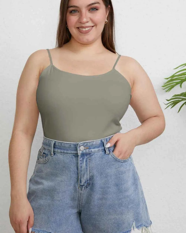 Basic Bae Full Size Round Neck Slim Cami