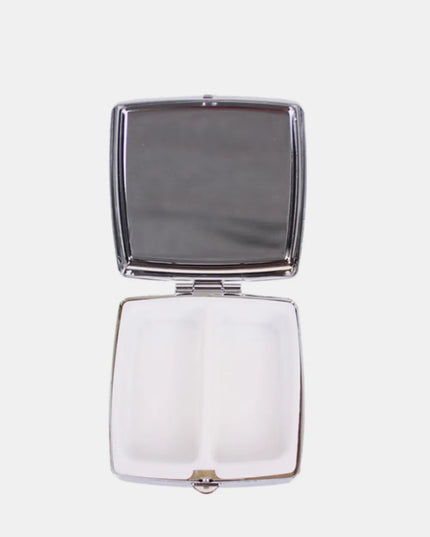 Nicole Lee USA Printed Metallic Square Pill Case