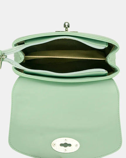 David Jones Texture PU Leather Handbag