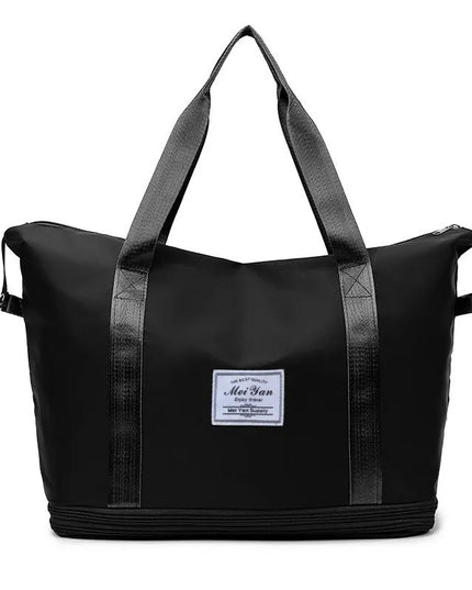 Oxford Cloth Travel Bag Black One Size