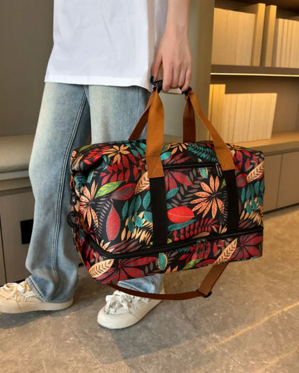 Canvas Printed Travel Bag