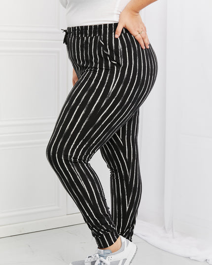 Leggings Depot Stay In Full Size Joggers