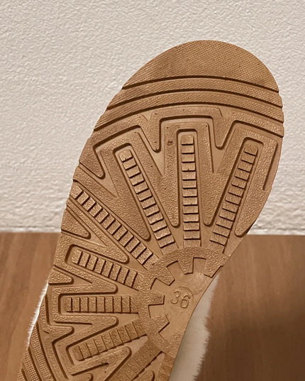 Cozy Furry Platform Boots