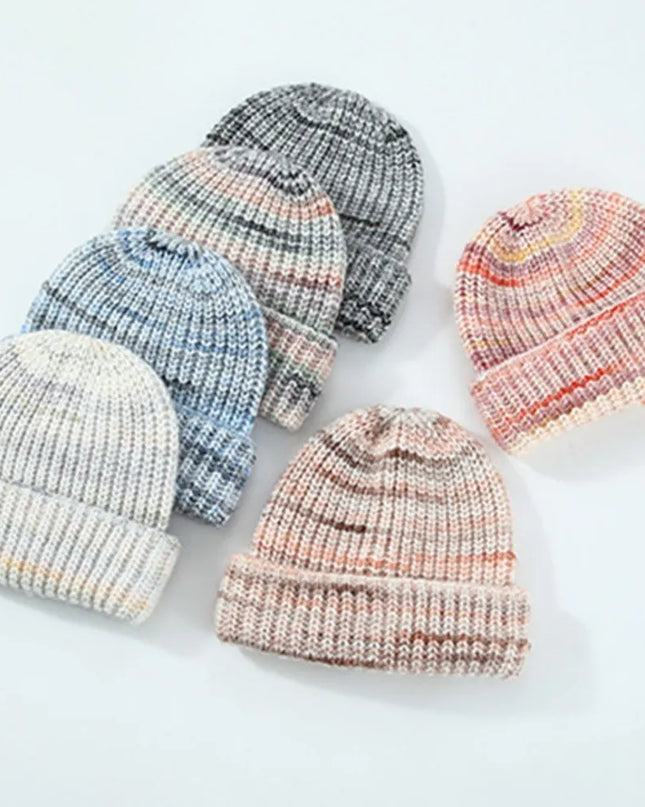 Thermal Contrast Knit Hat