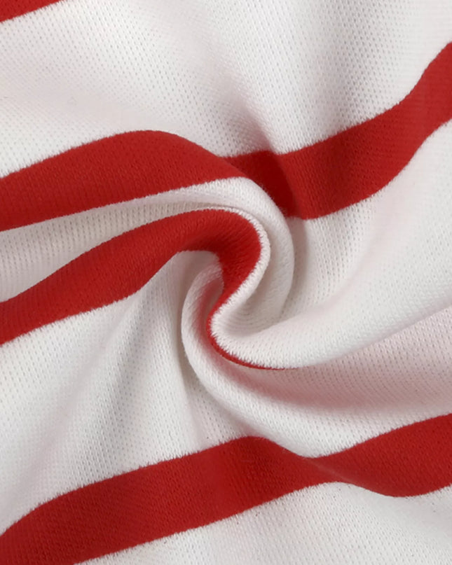 Children's Striped Long Sleeve Dress