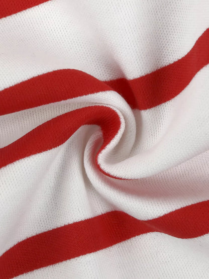 Children's Striped Long Sleeve Dress