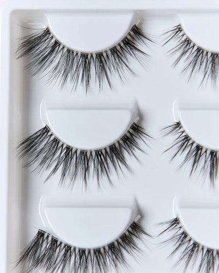 SO PINK BEAUTY Faux Mink Eyelashes 5 Pairs 